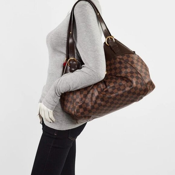 Louis Vuitton Damier Canvas Sistina GM Bag - Picture 1 of 12